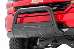 Chevrolet Tahoe LED Bull Bar - Rough Country - Black - '07-'20 Chevrolet Tahoe LED Bull Bar - Rough Country - Black - '07-'20